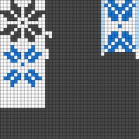 FAIR ISLE SNOWFLAKE