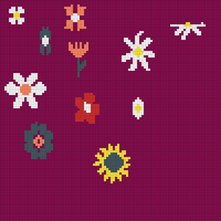 flower embroidery