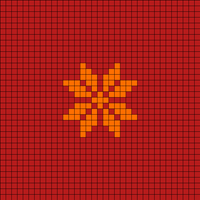 Snowflake hat variation 
