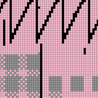 checkered hat