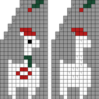 Christmas Llamas Hat