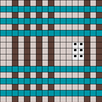 Plaid Knitted Journal Chart