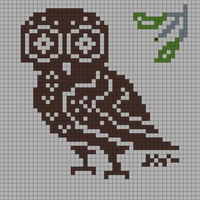 Athena Owl reversed
