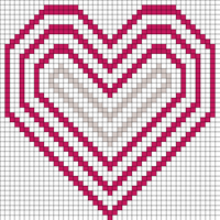 heart pattern