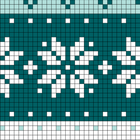 Fair isle cowl
