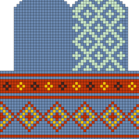 Copy of Lapaset kirjoneulekuvio