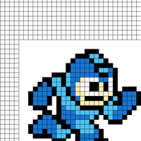 mega man running