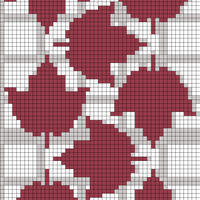 Red maple scarf.svg