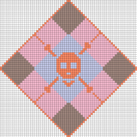 argyle skull 2