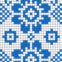 Copy of Blommig socka