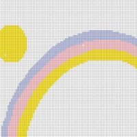 Myrthe's Rainbow Dress