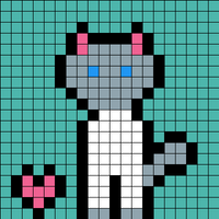 Cloth with siamese cat