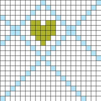 checkered hearts