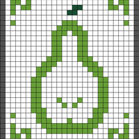 potholder pear
