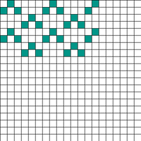 Modified Moss Stitch
