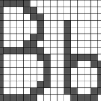 B