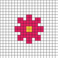 Copy of Cross Stitch Flower