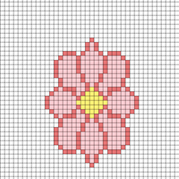 Copy of Intarsia Flowers 2