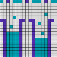 Test Tube 1/4 Cuff Pattern