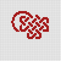 Celtic Heart Cross Stitch