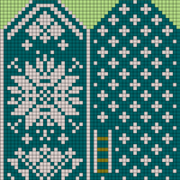 Snowflakes Palm/Back