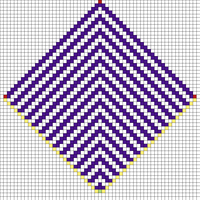 twill potholder