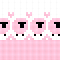 pink & white sheep