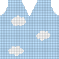 Cardigan cloud back