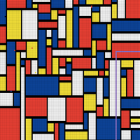 Mondrian Sweater Front