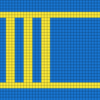 AFC Wimbledon Scarf Stripes