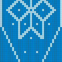 Star keyhole scarf