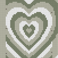 Copy of wider version  of powderpuff girls heart pattern