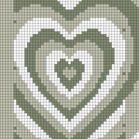 Copy of wider version  of powderpuff girls heart pattern