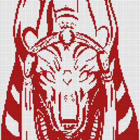 Anubis bust