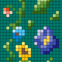 floral falling