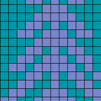 vert et bleu