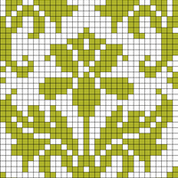 double knit flowers