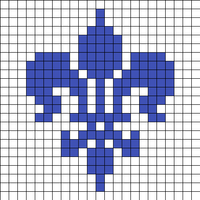 Fleur de lis #959