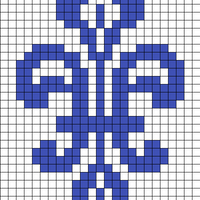 Fleur de lis #968