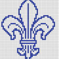 Fleur de lis #6