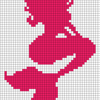 Mermaid silhouette