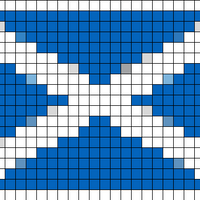 scottish flag beanie