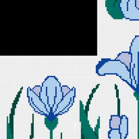 actual floral pattern