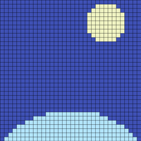 motif planète