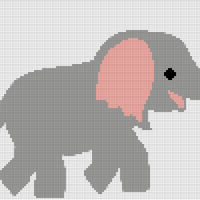 Elephant Baby Blanket