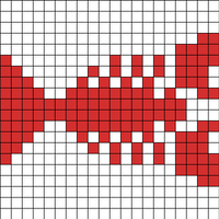 sideways lobster