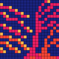 bent in the wind
