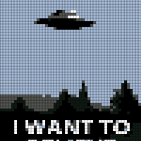 simple x files poster