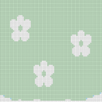 Flower cardi back