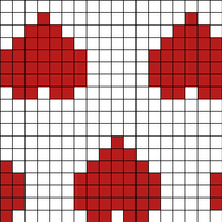 Hearts top down 